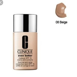 Clinique foundation w wristlet